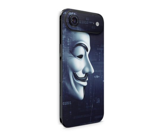 iPhone 17 Air Skin Design Schutzfolie Rückseite Aufkleber Skin Anonymous Aufkleber Skins4u