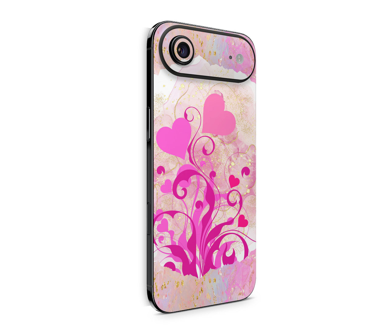 iPhone 17 Air Skin Design Schutzfolie Rückseite Aufkleber Skin Boarder Hearts Aufkleber Skins4u