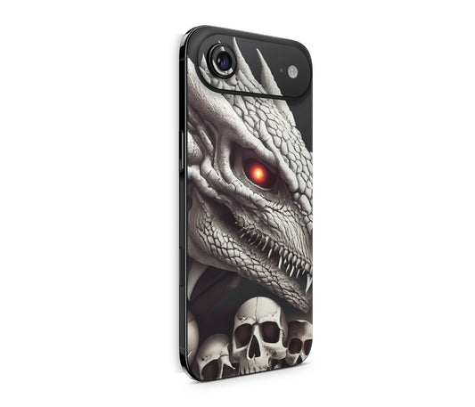 iPhone 17 Air Skin Design Schutzfolie Rückseite Aufkleber Skin Dragonskull Aufkleber Skins4u