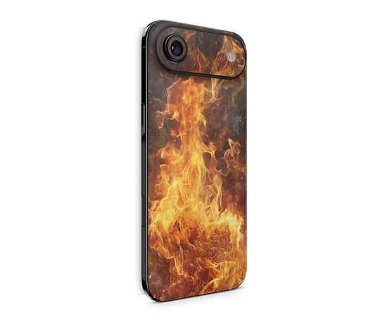 iPhone 17 Air Skin Design Schutzfolie Rückseite Aufkleber Skin Feuer Aufkleber Skins4u