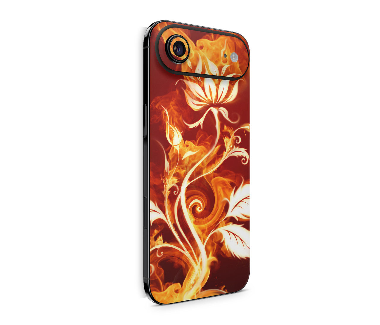 iPhone 17 Air Skin Design Schutzfolie Rückseite Aufkleber Skin Flower of fire Aufkleber Skins4u