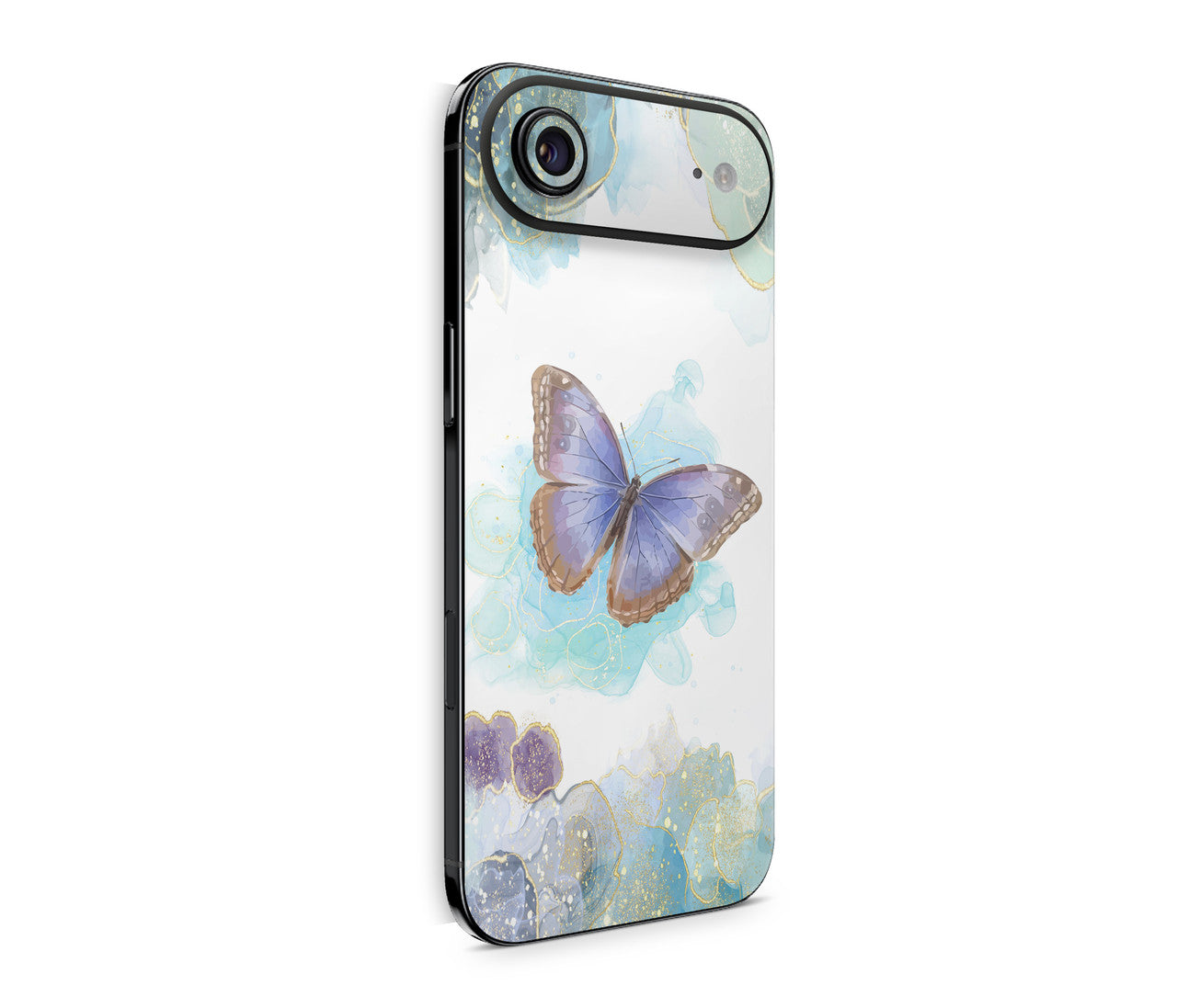 iPhone 17 Air Skin Design Schutzfolie Rückseite Aufkleber Skin Glitter Butterfly Aufkleber Skins4u