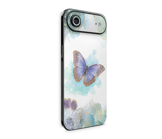 iPhone 17 Air Skin Design Schutzfolie Rückseite Aufkleber Skin Glitter Butterfly Aufkleber Skins4u
