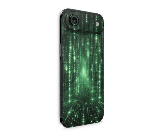iPhone 17 Air Skin Design Schutzfolie Rückseite Aufkleber Skin Matrix hochkant Aufkleber Skins4u