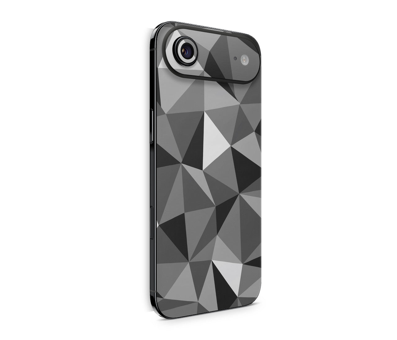 iPhone 17 Air Skin Design Schutzfolie Rückseite Aufkleber Skin Polygrey Aufkleber Skins4u