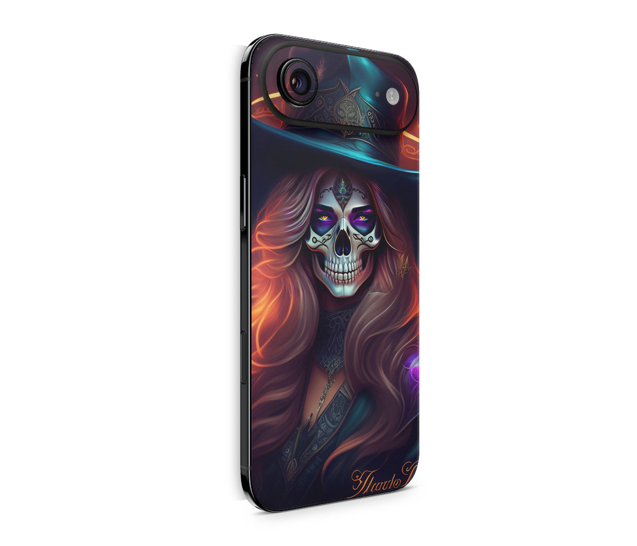 iPhone 17 Air Skin Design Schutzfolie Rückseite Aufkleber Skin Skull Lady Aufkleber Skins4u