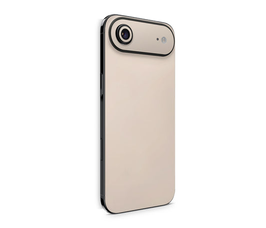 iPhone 17 Air Skin Design Schutzfolie Rückseite Aufkleber Skin Solid State Cream Aufkleber Skins4u