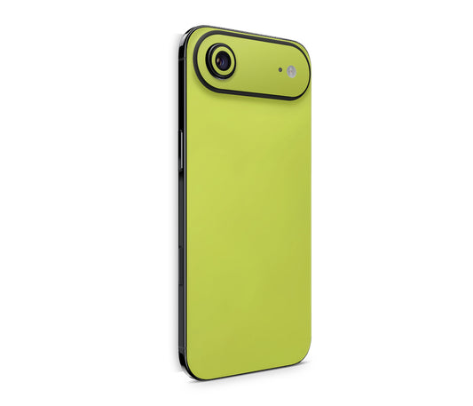iPhone 17 Air Skin Design Schutzfolie Rückseite Aufkleber Skin Solid State lime Aufkleber Skins4u