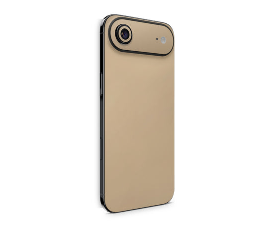 iPhone 17 Air Skin Design Schutzfolie Rückseite Aufkleber Skin Solid State wheat Aufkleber Skins4u