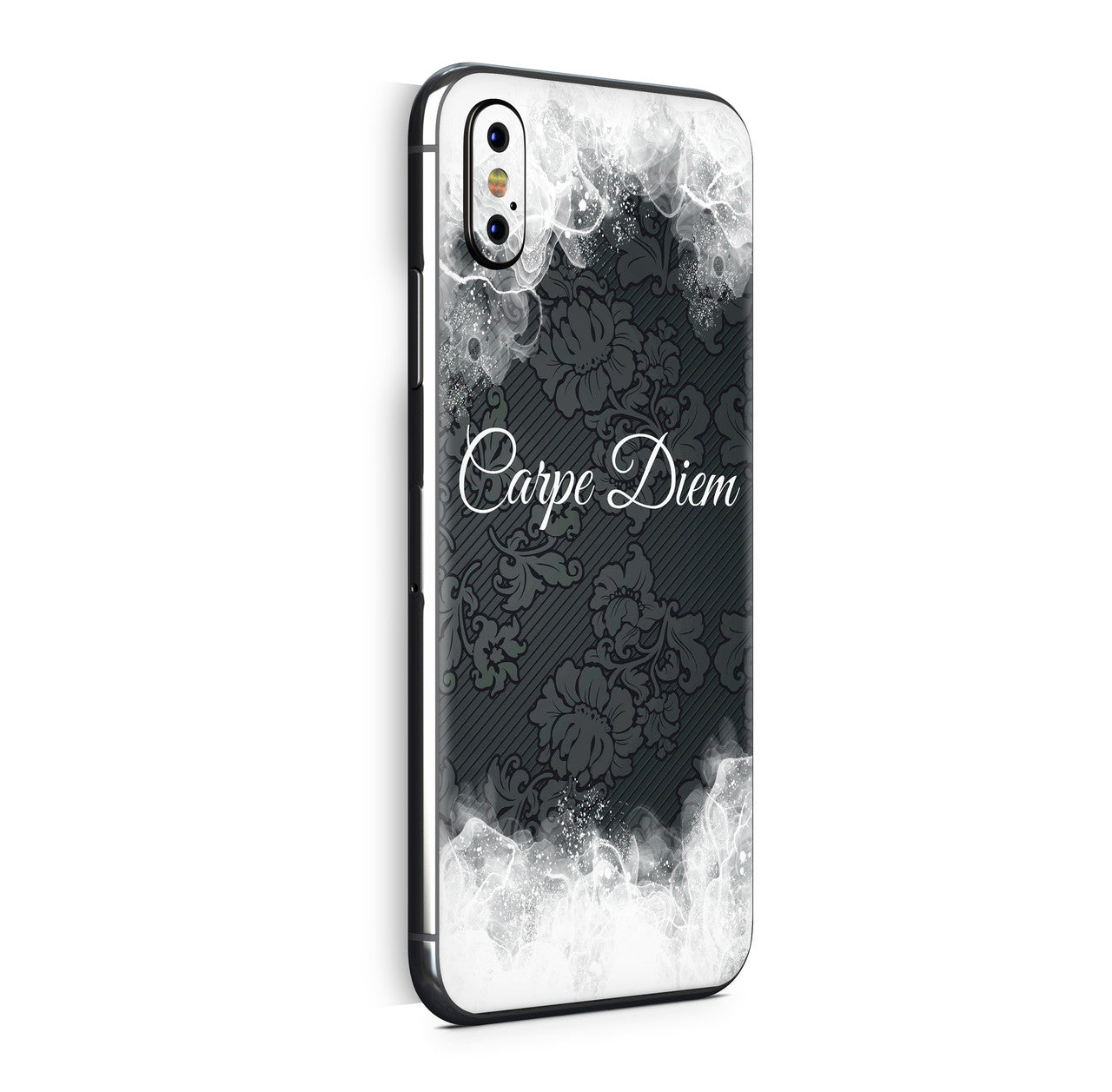 iPhone X Skin Design Vinyl Schutzfolie Backcover Carpe Diem Aufkleber Skins4u