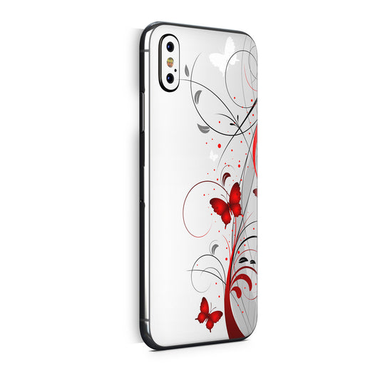 iPhone X Skin Design Vinyl Schutzfolie Backcover Creative Aufkleber Skins4u