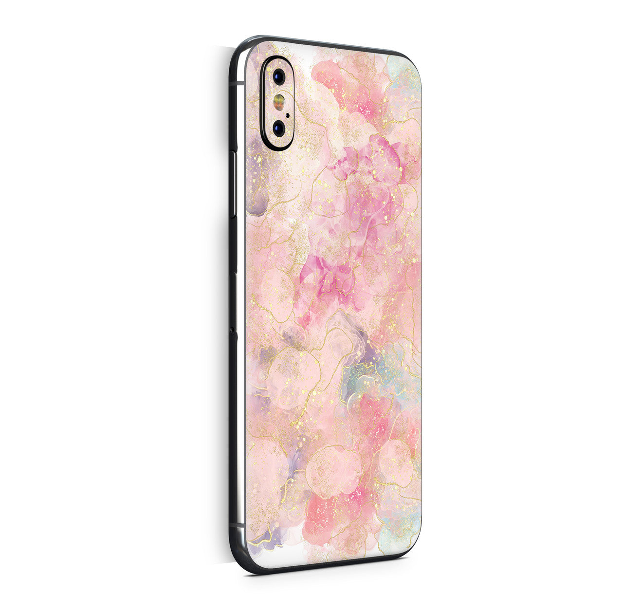 iPhone X Skin Design Vinyl Schutzfolie Backcover Deluxe pink Aufkleber Skins4u