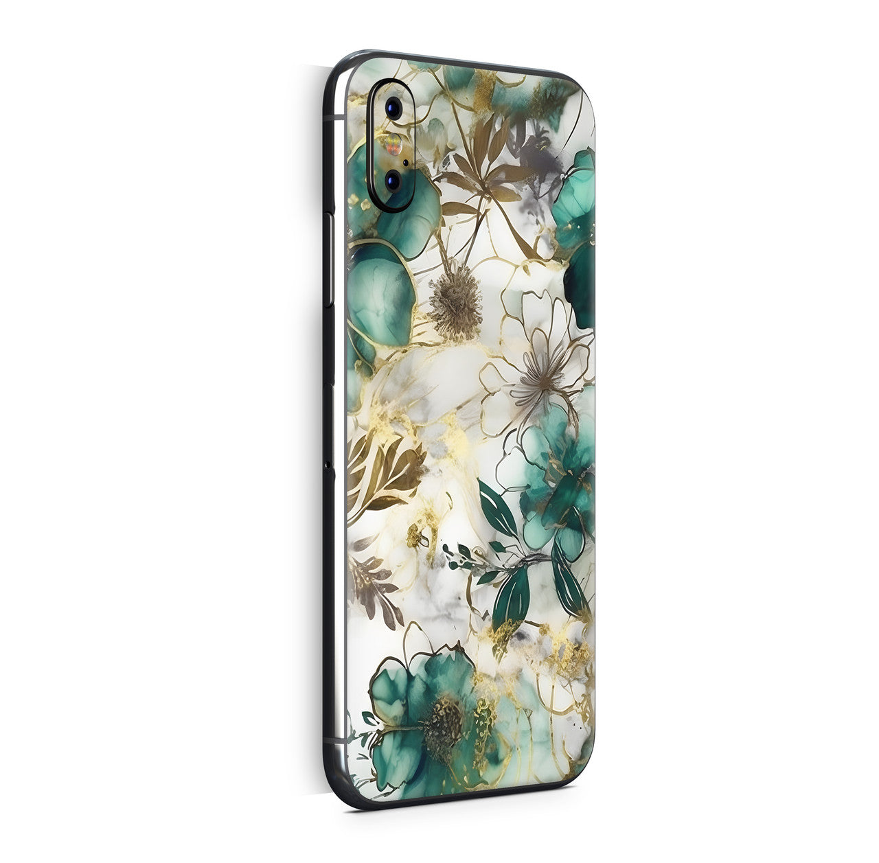 iPhone X Skin Design Vinyl Schutzfolie Backcover Green Heaven Aufkleber Skins4u