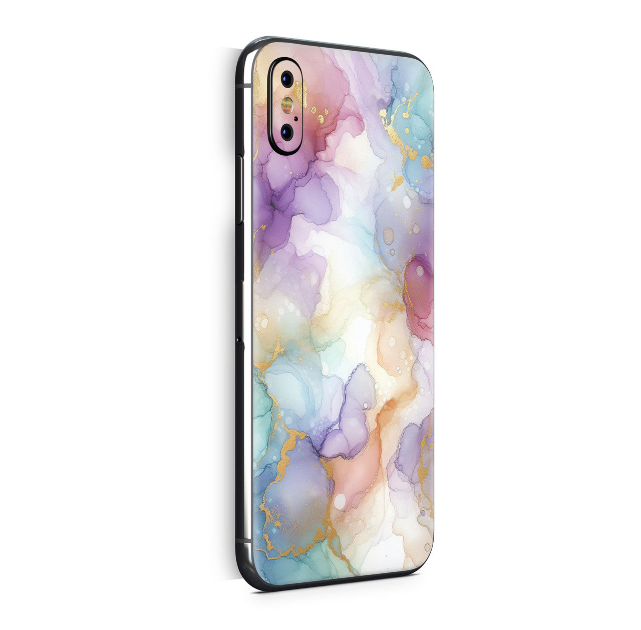 iPhone X Skin Design Vinyl Schutzfolie Backcover Lavender Aufkleber Skins4u