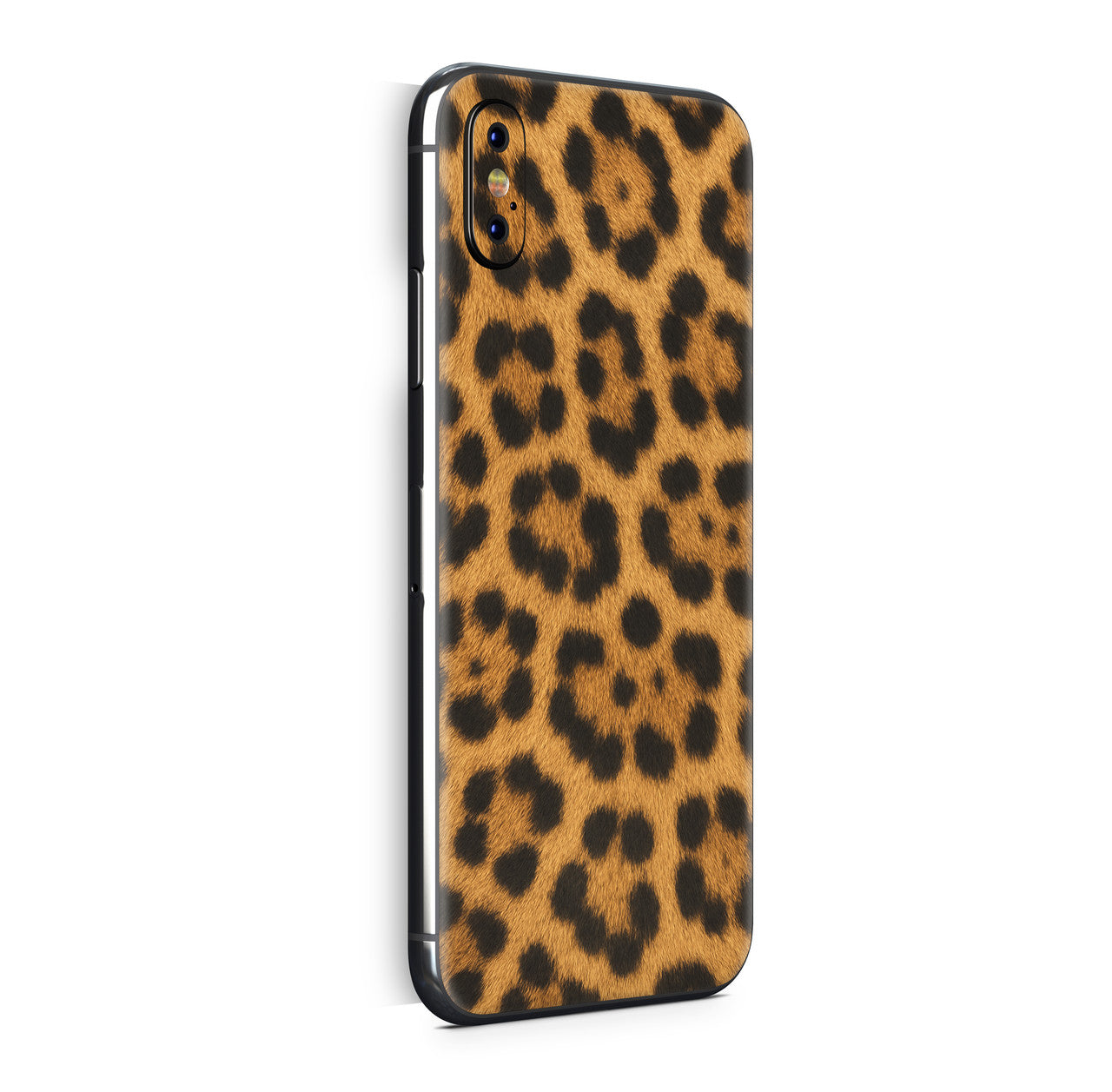 iPhone X Skin Design Vinyl Schutzfolie Backcover Leopardenfell Aufkleber Skins4u