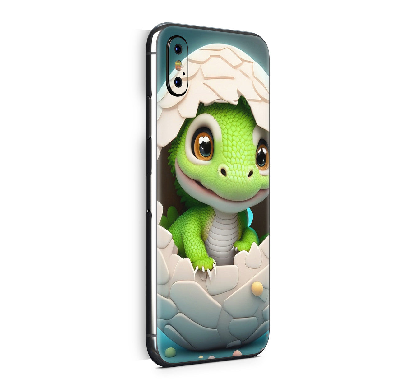 iPhone X Skin Design Vinyl Schutzfolie Backcover New Life Aufkleber Skins4u