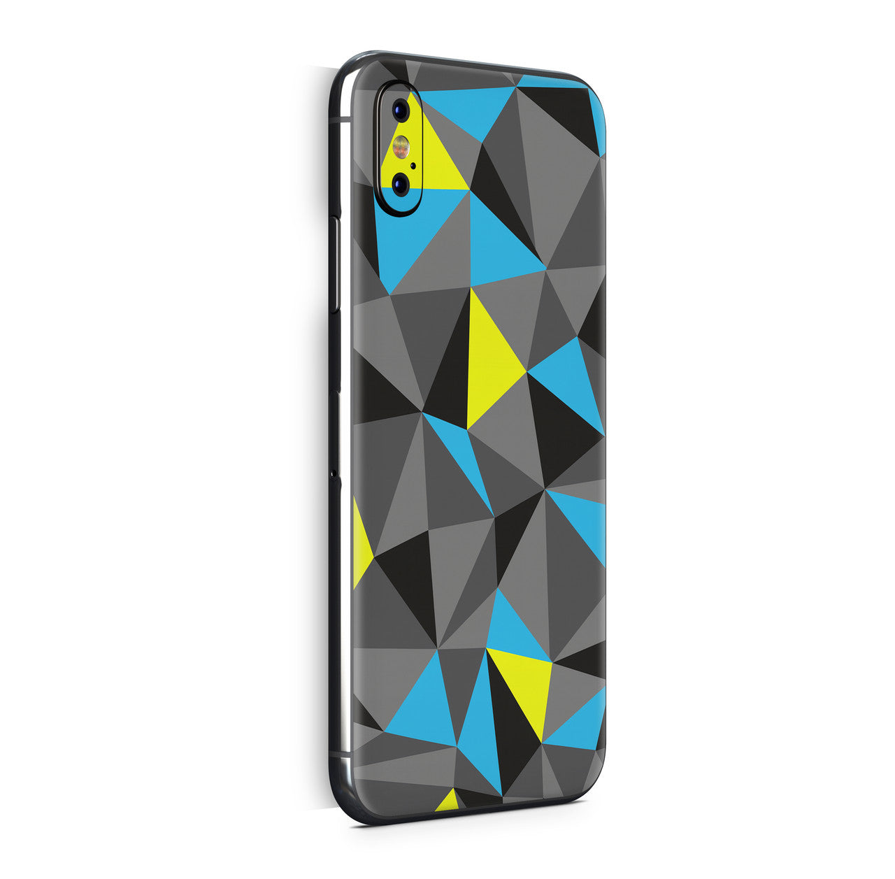 iPhone X Skin Design Vinyl Schutzfolie Backcover Polycolor Aufkleber Skins4u