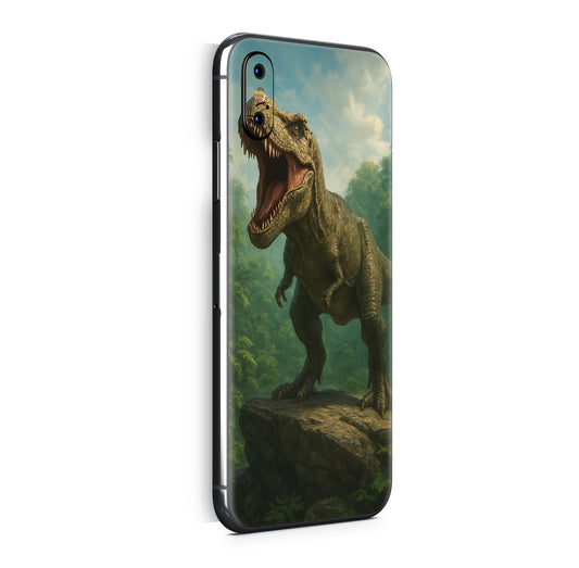 iPhone X Skin Design Vinyl Schutzfolie Backcover Rex Aufkleber Skins4u