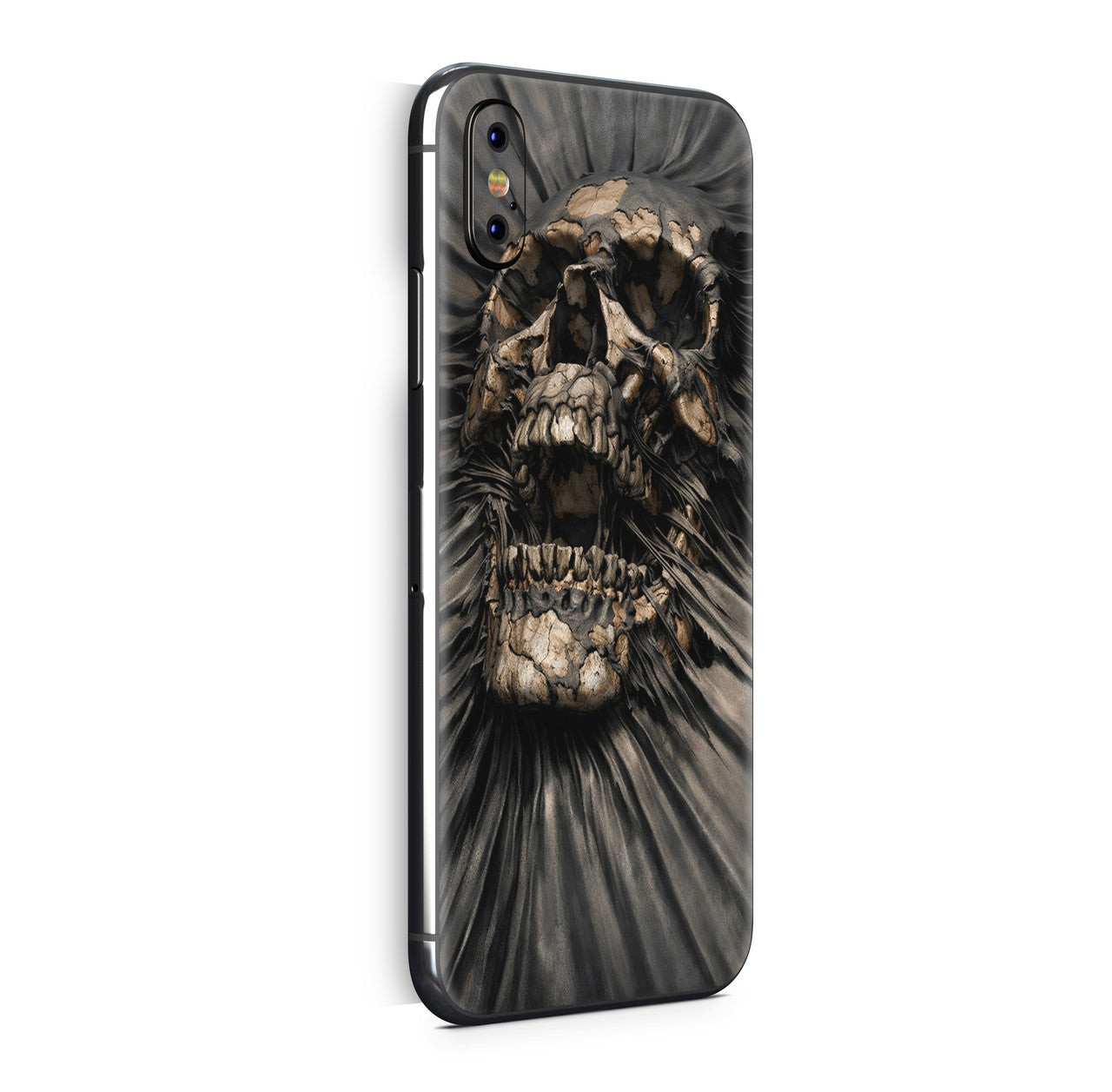 iPhone X Skin Design Vinyl Schutzfolie Backcover Skull Wrap Aufkleber Skins4u