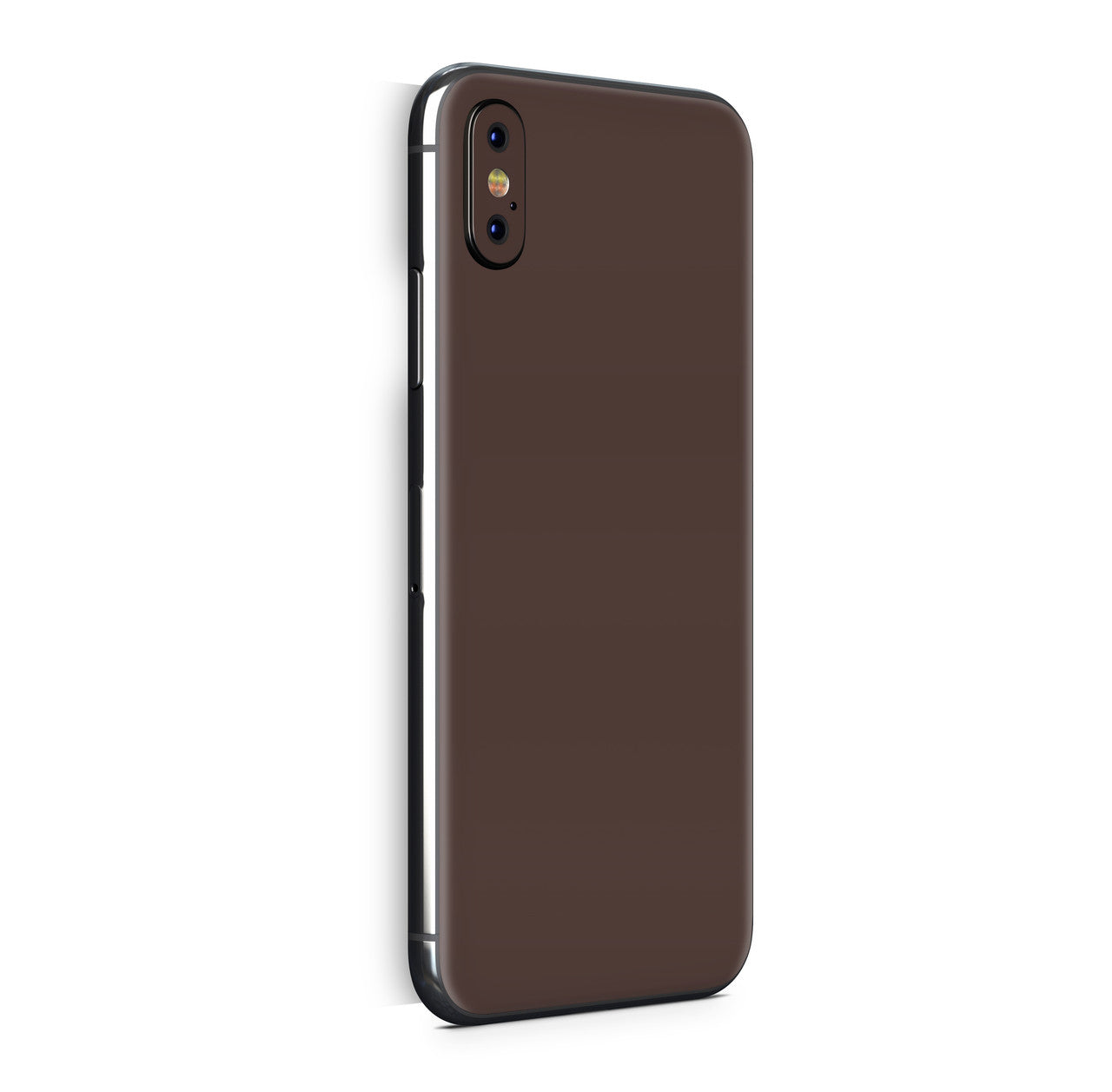 iPhone X Skin Design Vinyl Schutzfolie Backcover Solid State Chocolate Aufkleber Skins4u