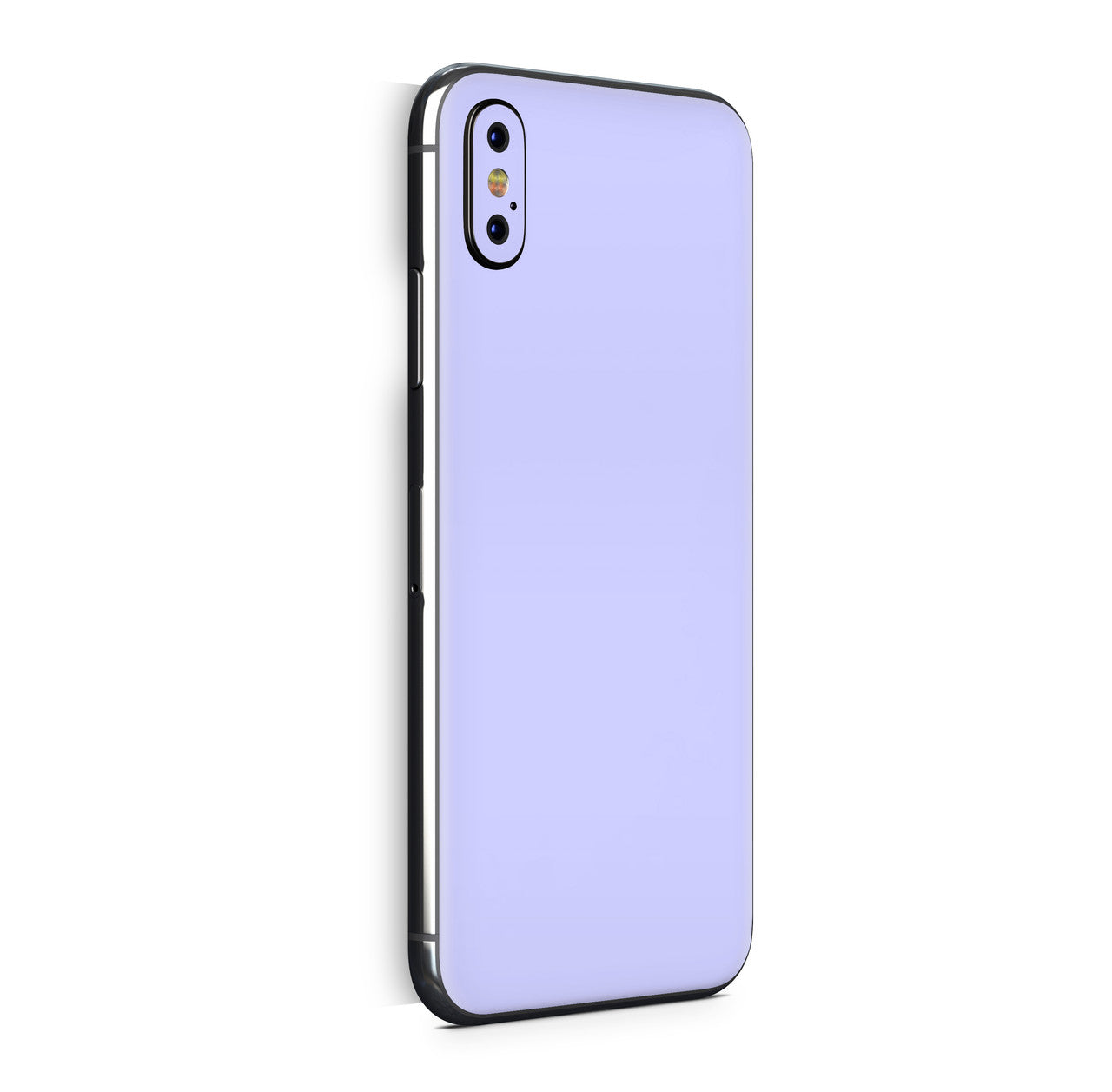 iPhone X Skin Design Vinyl Schutzfolie Backcover Solid State Flieder Aufkleber Skins4u
