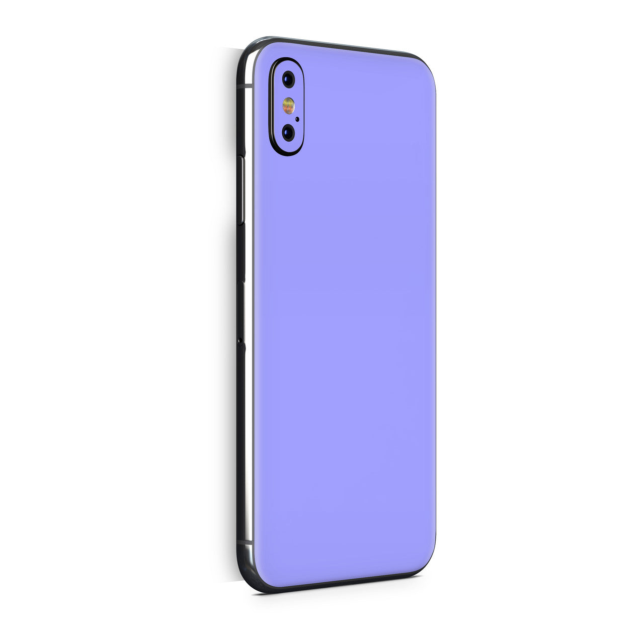 iPhone X Skin Design Vinyl Schutzfolie Backcover Solid State Lavendel Aufkleber Skins4u