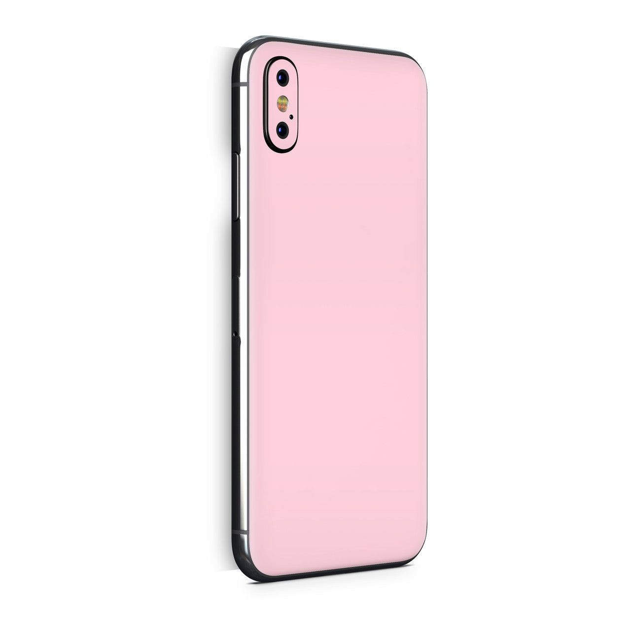 iPhone X Skin Design Vinyl Schutzfolie Backcover Solid State rosa Aufkleber Skins4u