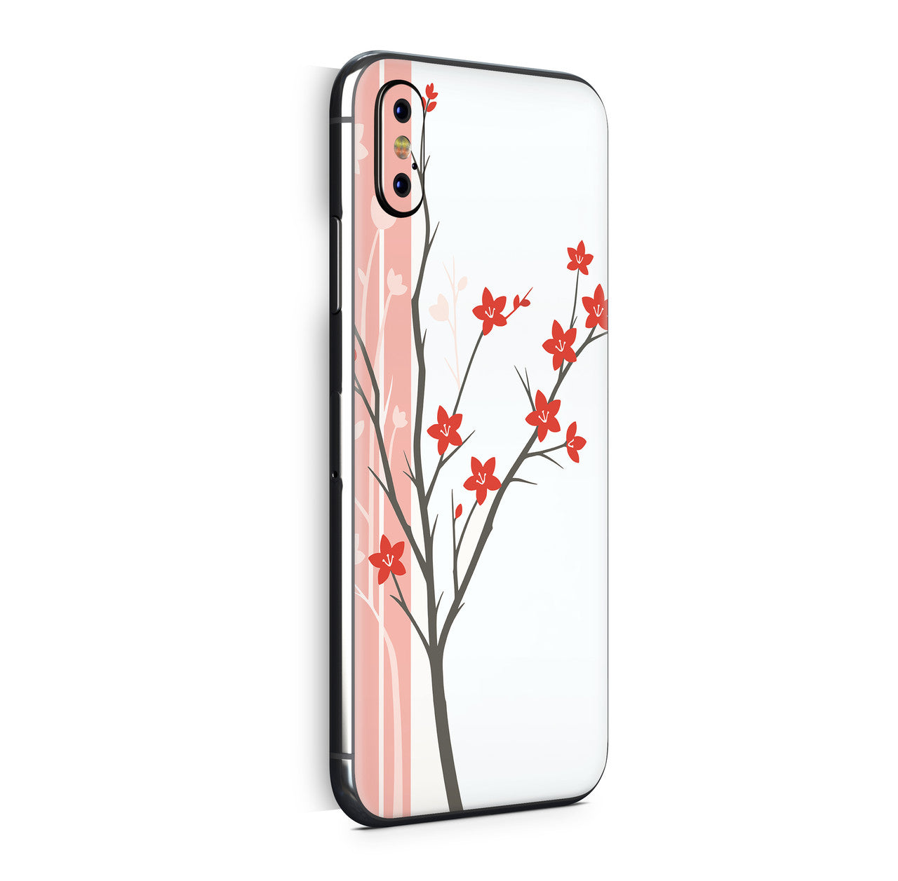 iPhone X Skin Design Vinyl Schutzfolie Backcover Tranquility Pink Aufkleber Skins4u