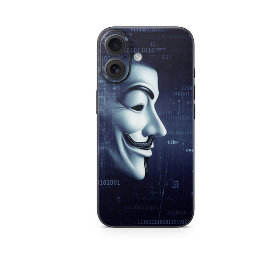 iPhone 17 Skin Design Schutzfolie Vinyl Cover Anonymous Aufkleber Skins4u
