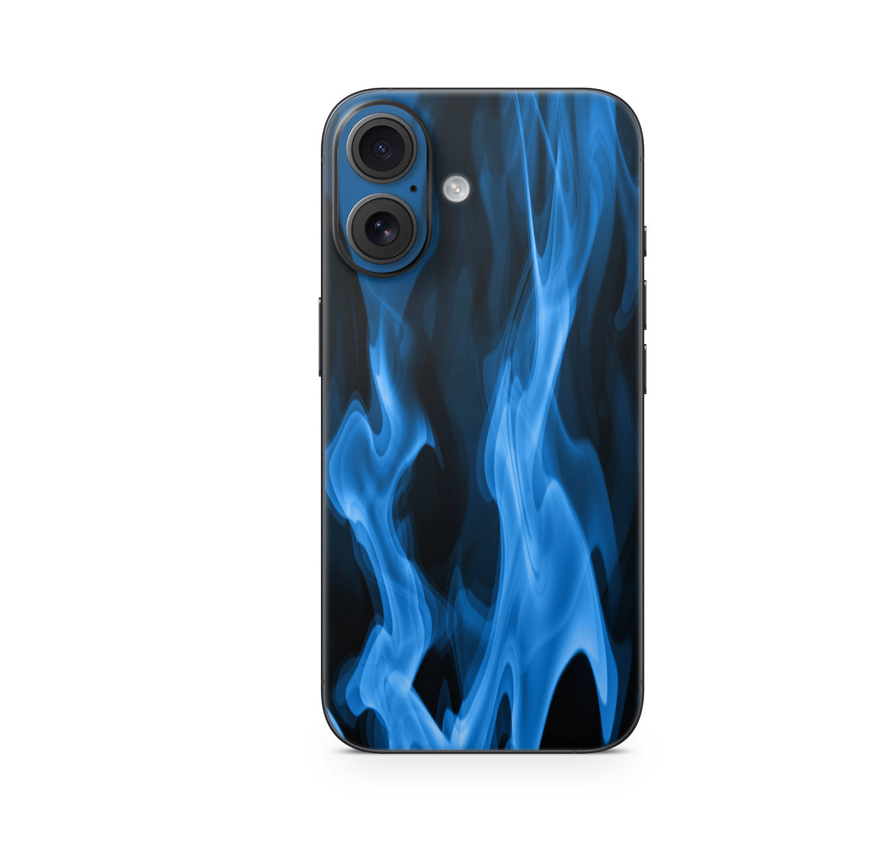 iPhone 17 Skin Design Schutzfolie Vinyl Cover Blaue Flammen Aufkleber Skins4u