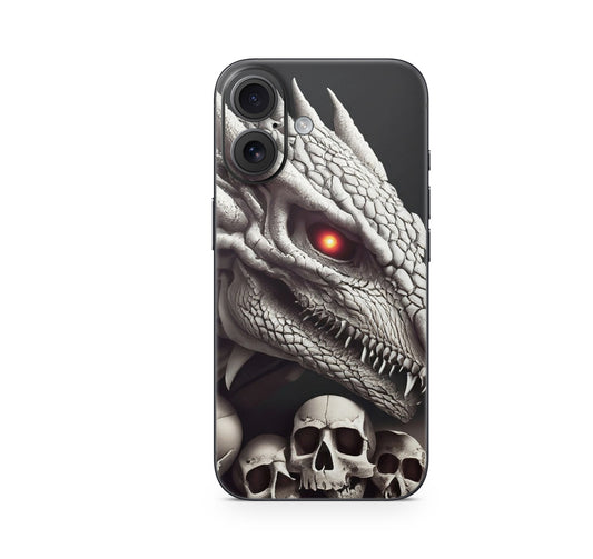 iPhone 17 Skin Design Schutzfolie Vinyl Cover Dragonskull Aufkleber Skins4u