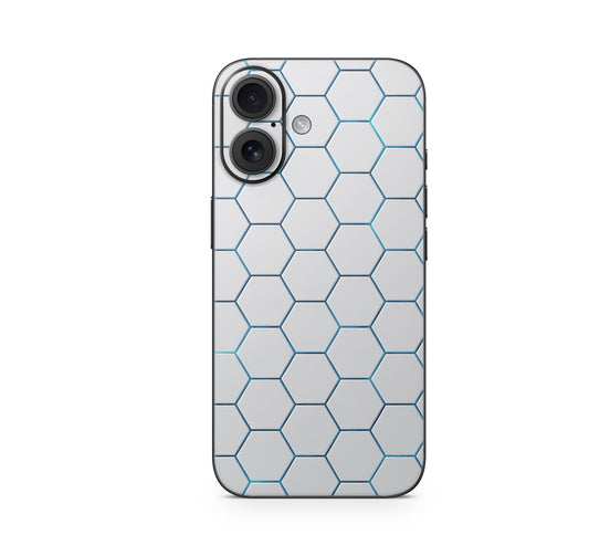 iPhone 17 Skin Design Schutzfolie Vinyl Cover Exo Light Blue Aufkleber Skins4u