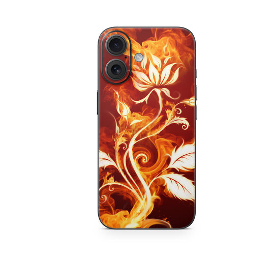 iPhone 17 Skin Design Schutzfolie Vinyl Cover Flower of fire Aufkleber Skins4u