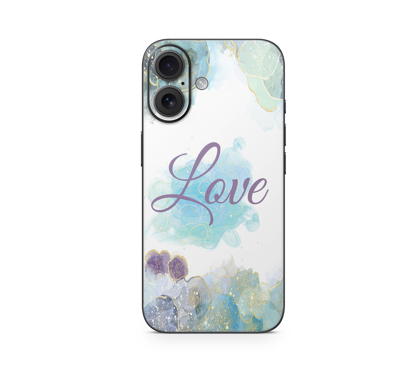 iPhone 17 Skin Design Schutzfolie Vinyl Cover Glitter Love Aufkleber Skins4u