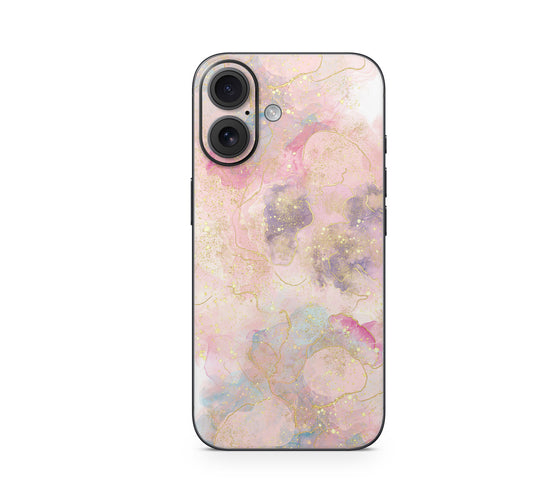 iPhone 17 Skin Design Schutzfolie Vinyl Cover Glitter rose Aufkleber Skins4u