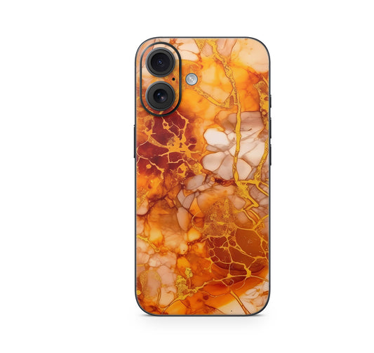 iPhone 17 Skin Design Schutzfolie Vinyl Cover Herbstgold Aufkleber Skins4u