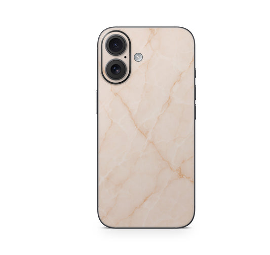 iPhone 17 Skin Design Schutzfolie Vinyl Cover Marmor rose Aufkleber Skins4u