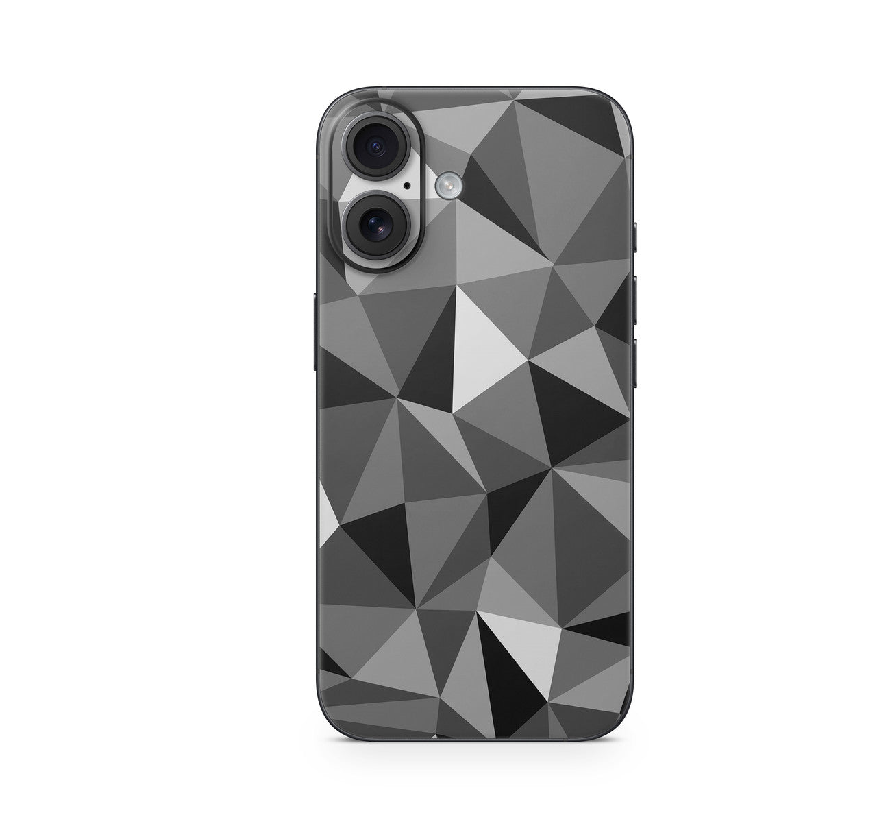 iPhone 17 Skin Design Schutzfolie Vinyl Cover Polygrey Aufkleber Skins4u