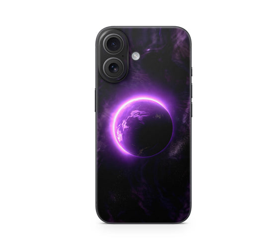 iPhone 17 Skin Design Schutzfolie Vinyl Cover Purple Space Aufkleber Skins4u