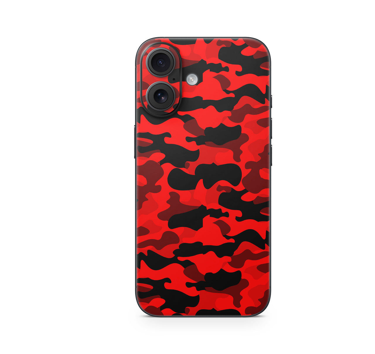 iPhone 17 Skin Design Schutzfolie Vinyl Cover Red Camouflage Aufkleber Skins4u