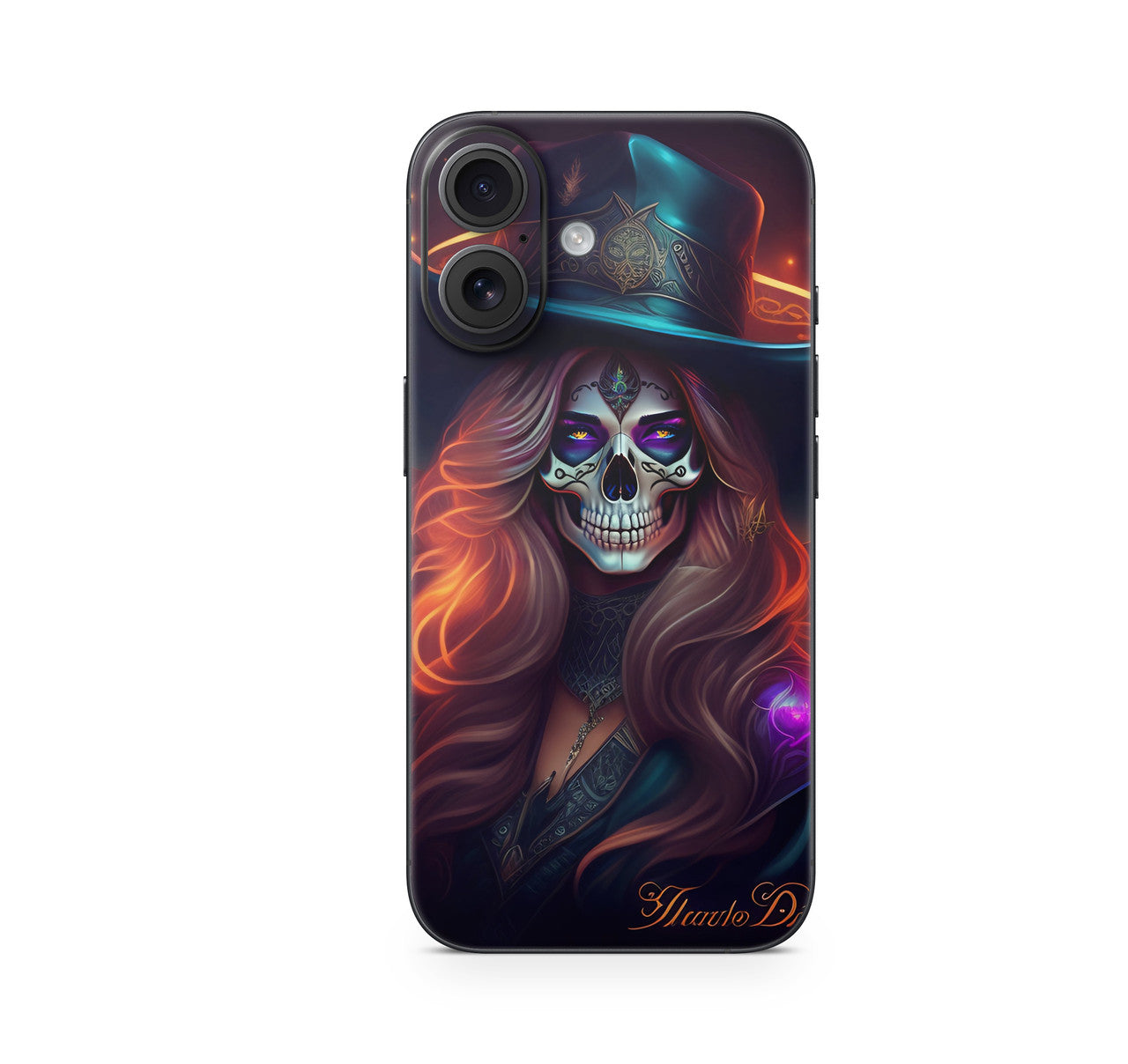 iPhone 17 Skin Design Schutzfolie Vinyl Cover Skull Lady Aufkleber Skins4u