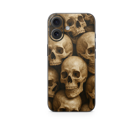 iPhone 17 Skin Design Schutzfolie Vinyl Cover Skulls Lite Aufkleber Skins4u