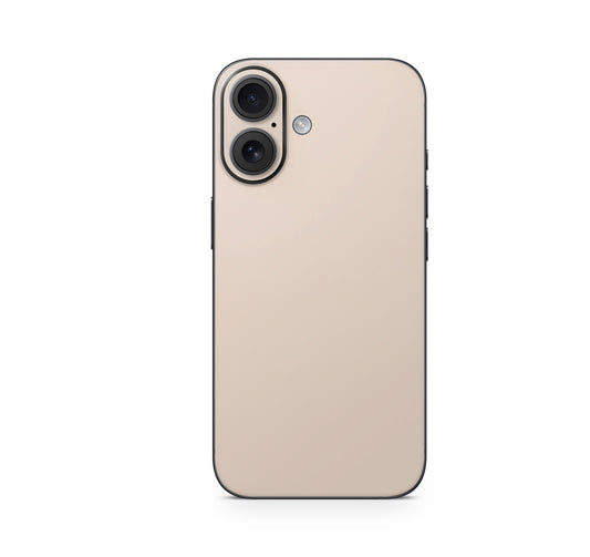 iPhone 17 Skin Design Schutzfolie Vinyl Cover Solid State Cream Aufkleber Skins4u