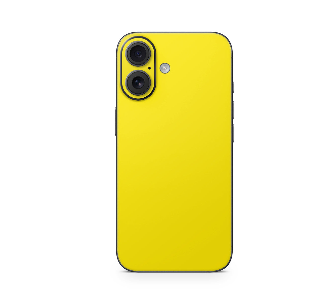 iPhone 17 Skin Design Schutzfolie Vinyl Cover Solid State gelb Aufkleber Skins4u