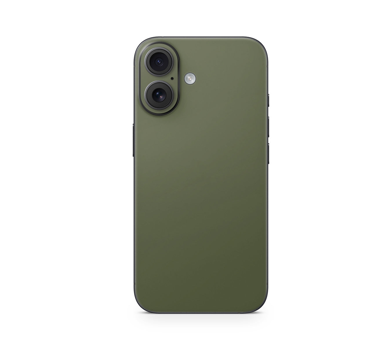 iPhone 17 Skin Design Schutzfolie Vinyl Cover Solid State olive Aufkleber Skins4u