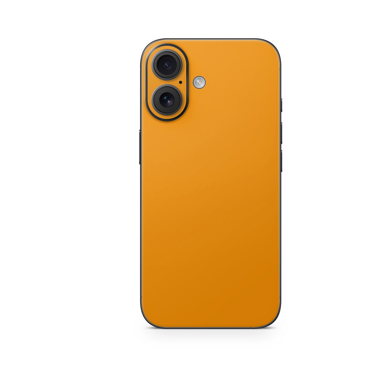 iPhone 17 Skin Design Schutzfolie Vinyl Cover Solid State orange Aufkleber Skins4u