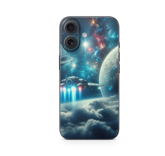 iPhone 17 Skin Design Schutzfolie Vinyl Cover Spaceship Aufkleber Skins4u
