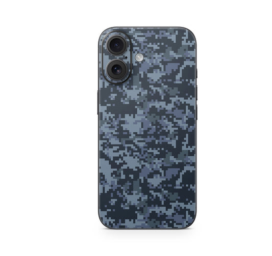 iPhone 17 Skin Design Schutzfolie Vinyl Cover digital navy Aufkleber Skins4u