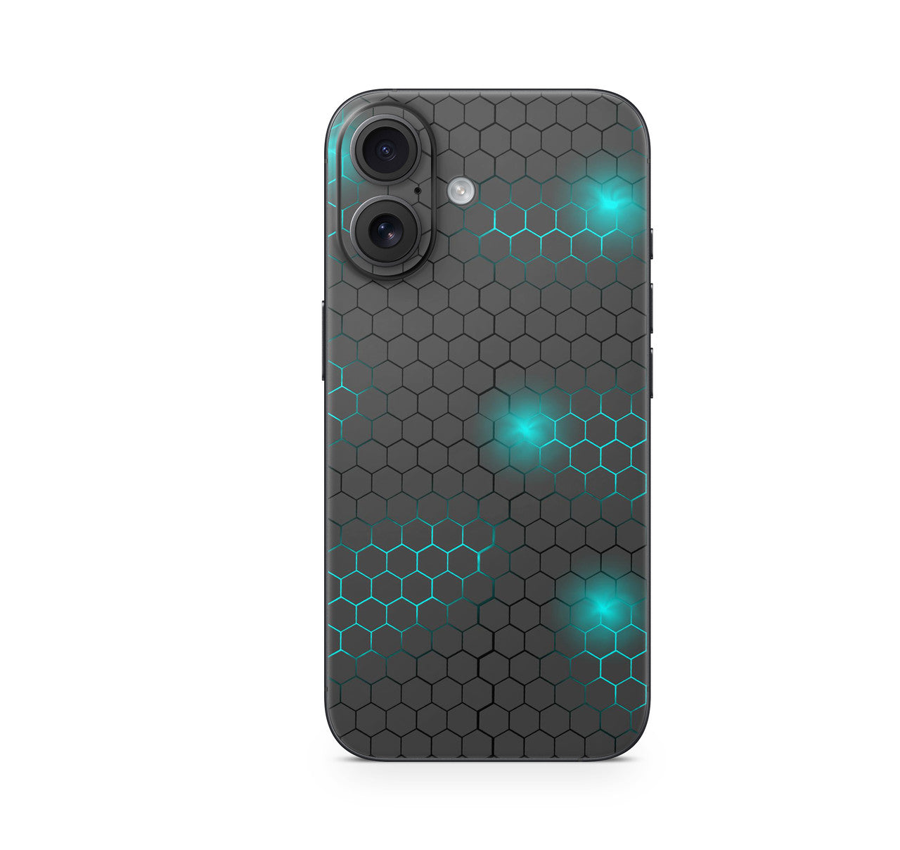iPhone 17 Skin Design Schutzfolie Vinyl Cover exo small blue Aufkleber Skins4u