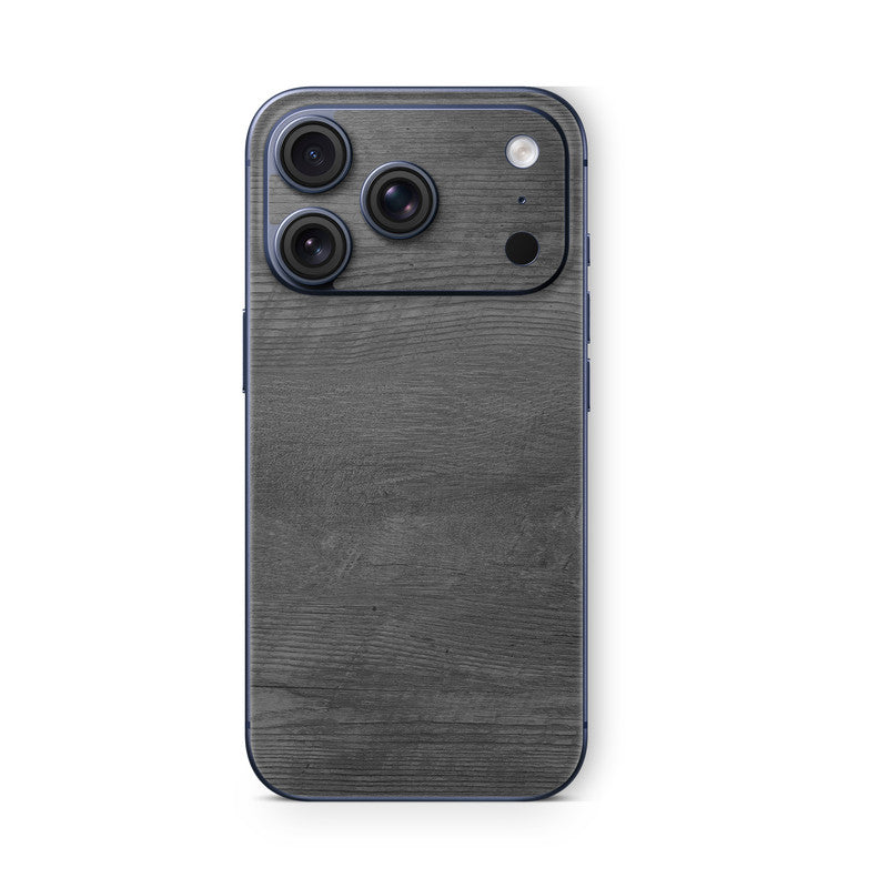 iPhone 17 Pro Skin Vinyl Schutzfolie Cover Aufkleber Black-Woodgrasin Aufkleber Skins4u